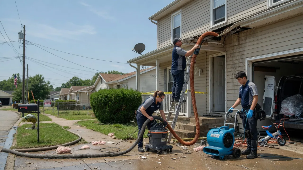 Water Damage Restoration in National City, MI near me